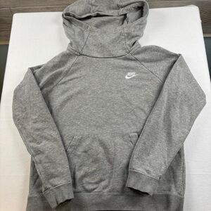Nike Women’s Grey Cowl Neck Hoodie | Size Small